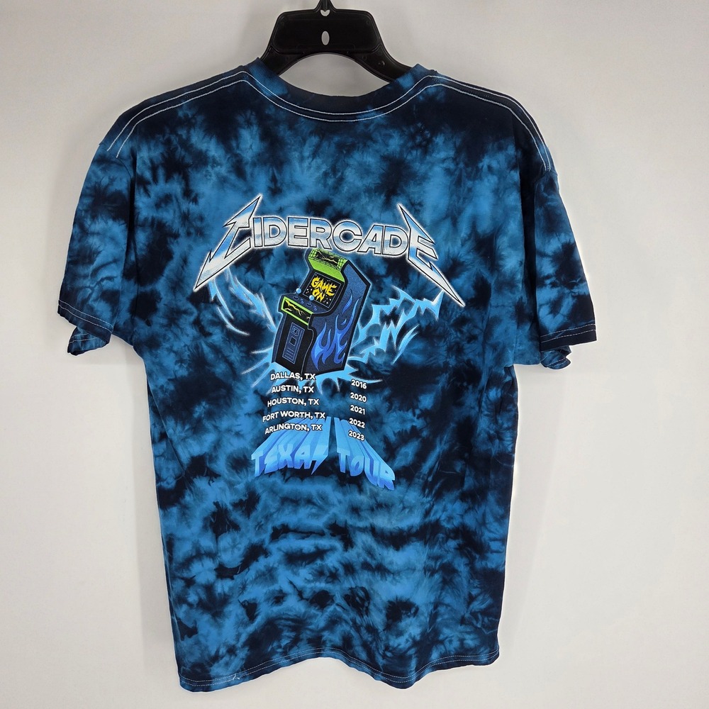 Cidercade Game On 2023 Tie Dye T-Shirt Texas Dallas Austin Houston Forth Worth